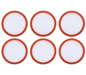 Paquete de 6 filtros Hepa para Vax Power Vax 95 Series aspiradoras Hepa filtro reemplazar accesorios