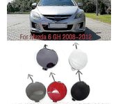 Para Mazda 6 GH 2008 2009 2010 2011 2012 Parachoques delantero del coche Gancho de remolque Tapa de la cubierta Remolque Tapa del ojo de arrastre