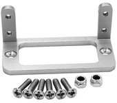 Montaje del soporte de instalación del servo para el soporte del servo del coche del barco del avión RC S3003 Plata