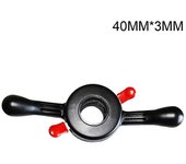 36 38 Equilibrador de ruedas de 40 mm de liberación rápida Tuerca de ala Herramienta de tuerca rápida 40x3mm 40x4mm 40mm*3mm