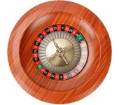 Juego de ruedas de ruleta de 12 pulgadas | Juego de ruleta de madera | Rueda de apuestas de madera de lujo de clase de casino ruso | Juegos de mesa...