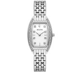 Bulova 96r244 Reloj Diamante (24) Reloj dama 24mm 3atm Acero One Size