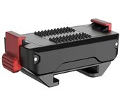 Para DJI Osmo Action 5 Pro / Action 4 / Action 3 Cold Shoe Expansion Kit - Negro
