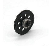 Hpscdyo Engranaje de reducción de engranaje principal de acero metálico 60T 7640 compatible con Traxxas LaTrax Teton 1/18 RC Car Upgrade Parts OP A...