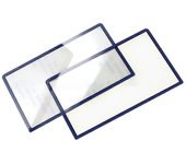 Reemplazo para 3DS XL / Nueva carcasa protectora del panel de la lente de la pantalla superior 3DS XL Azul