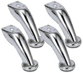 Patas gruesas de acero inoxidable para sofás, patas para muebles, patas cromadas, para muebles, para sofás, sillas, taburetes, armarios, armarios, ...