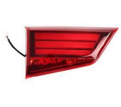Conjunto de luz trasera de freno interior del coche para luz trasera 2016-2021 LED Brake Stop Parking Lamp 8331A179 L Rojo y negro