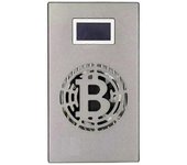 Lucky Miner 500G / S BM1366 Asic Chip Mini Máquina Silenciosa de Minería de Criptomonedas con Fuente de Alimentación Enchufe de la UE Gris
