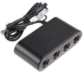 El adaptador compacto del mando de Gamecube es compatible con Super para Smash Bros. para Wii U