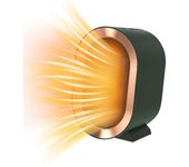 Calentador para camping, Calentador para oficina, 3 configuraciones de calor, opción de solo ventilador, características de seguridad avanzadas, ha...