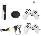 Nueva consola de videojuegos GS5 Game Station 5 con 200 juegos clásicos TV de 8 bits Consola Retro USB Reproductor de juegos portátil con cable Sal...