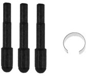 Puntas de lápiz óptico de 3 piezas para bolígrafo activo G2 / G3 / T4Z24AA / 6SG43UT / 6SG43AA / 4KL69AA para EliteBook X360 1030 G Negro