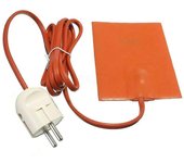 Naranja 250w Calentador de motor de coche Aceite De bandeja Calentador de tanque Almohadilla de calentador de silicona universal Almohadilla de ace...
