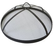 Pantalla de chispa para fogatas, cubierta de pantalla para fogata al aire libre, red de cubierta redonda para pantalla de fogata, cubierta de fogat...