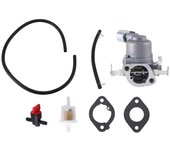 593197 Reemplazo del carburador y motor bicilíndrico en V Stratton Intek de 20 HP Plata