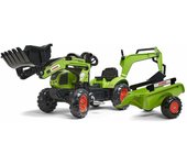 Tractor de pedales Falk Claas Arion 410 2040N Verde