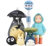 SET DE 6 Figuras de Parada de Autobús de Totoro y Microlandschaft, 100% nuevas