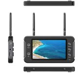 Monitor FPV de 5,8 G con DVR Pantalla LCD de 40 canales y 4,3 pulgadas Grabación de vídeo de búsqueda automática NTSC/PAL de 16:9 para RC F Como se...