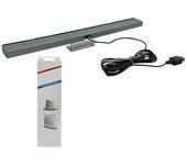 Receptor con cable para WII Receptor de barra de sensor infrarrojo con cable de repuesto para la consola Wii Wii U Motion Plus