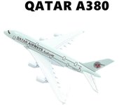 1:400 Aviones Boeing Airbus Avión Modelo avión de fundición a presión Miniatura Niños Juguetes Regalo de Navidad Niño QATAR A380