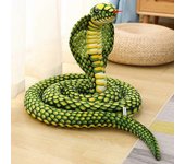 Huiyun 80-240CM Serpiente Pitón Simulada Juguete de Peluche Boa Cobra Gigante Serpiente de peluche Muñeca realista Niños Niños Regalo de cumpleaños...
