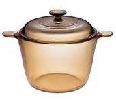 Visions Amber glass pot 3.5l 1 unit of 3.5L