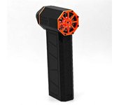 Turbo Jet Fan 130000RPM 52m/s Motor sin escobillas de alta velocidad Violent Fan Portátil de mano Turbo Jet Fa Negro