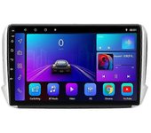 2 Din para Peugeot 2008 208 2014 - 2018 Carplay 4G WIFI Android Auto Reproductor de radio para coche Estéreo Coche Multimedia Reproductor de vídeo ...