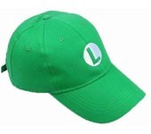 Super Mario Bros Odyssey Luigi Gorra de béisbol Para niños Sombreros de cosplay ajustables para hombres verde