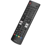 Control remoto de TV compatible con LG AKB76037605, control remoto de TV LG por infrarrojos mejorado, con , Prime Video