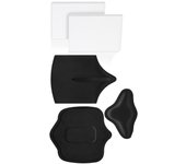 5 piezas BBL Moldeador lumbar Lipo Foam Board Back Compression Post Surgery Supplies Abdominal AB Board f Negro