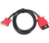 Escáner a presión de 6 pies para automóvil DA-4 compatible con cable de datos OBDII OBD2 para EDGE EESC320 Blackred