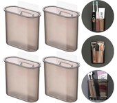 Soporte, 4 paquetes de soportes para cepillos de dientes de montaje en pared Soportes de cepillos de dientes eléctricos montados en la pared sin to...