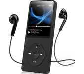 AGPTEK MP3 Player Bluetooth 5.0 Sport 32GB mit 1,5 Zoll TFT Farbbildschirm, Mini Musik Player mit Cl G