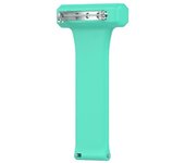 Para Garmin VivoMove Estilo Silicona 20mm Reloj Enfermera Fob Con Pin-On Broche Correa
