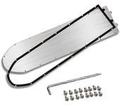 Para G30 Max Scooter Placa inferior de acero inoxidable G30 Cubierta de batería de acero inoxidable Placa inferior Pro