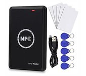 Copiadora de tarjeta de control de acceso inteligente, escritor lector Rfid, duplicador de tarjetas de 125 khz, decodificador de tarjetas cifradas ...