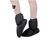 Zapatos cálidos de baile de ballet Botas cortas acolchadas para mujer Zapatos de algodón NEGRO 38-39