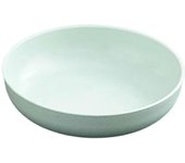 Plato de cena de color sólido Superficie lisa Fácil limpieza Vajilla apta para microondas Vajilla de grado alimenticio Plato de comida de forma red...