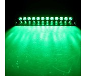 12 LED Luz policial estroboscópica Luz intermitente de advertencia Camión de coche Emergencia Día de funcionamiento Flash Luz estroboscópica LED 12...