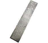 Cortador de acero con patrón de palanquilla de acero de Damasco Materiales de forja embrionarios templados suavizados para el cortador Material mul...