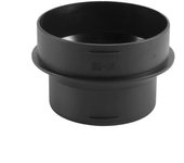 90mm a 75mm Calentador de estacionamiento Ductos Conector Reductor Calentador de aire Ductos Adaptador Reductor Convertir negro