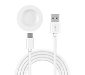 Para Huawei watch GT / GT 2 Honor USB Cable Charger Dock Crandle Cargador blanco