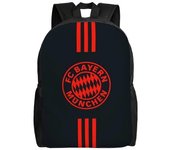 Bayern Munich Mochila versátil Lavable estilo casual Mochila de estudiante escolar Trendy Oxford Cloth Bolsa de computadora Unisex-XTYD11640
