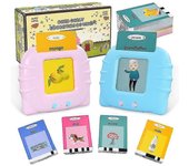 Tarjetas electrónicas de audio para niños Libro Cognitivas Tarjetas flash parlantes Educación temprana Aprende inglés Palabras Juguetes Juego para ...