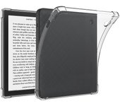 Para funda Kobo Libra H2O Cubierta de TPU transparente a prueba de golpes en cuatro esquinas