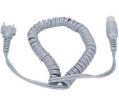 Taladro de uñas Pieza de mano Cable de alimentación Taladro de uñas eléctrico Manicura Accesorios de la máquina Gris