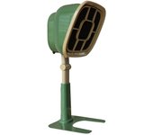 Campana extractora portátil, campana extractora de oficina, mini campana extractora doméstica, ajuste de altura de 6 segmentos, fácil de limpiar Verde