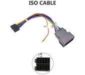 Redkid Para Iso Toyota Nissan Car Radio Reproductor multimedia Adaptador de cable Moblie Phone Speaking Microphon Para 71bt 60bt Android Car Radio ...