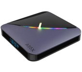 A95X F3 Air II Android 11.0 Smart TV Box Amlogic S905Y4 UHD 4K Media Player 2.4G/5G WiFi de doble banda BT5.0 AV1 VP9 H.265 Decodificación Mando a ...
